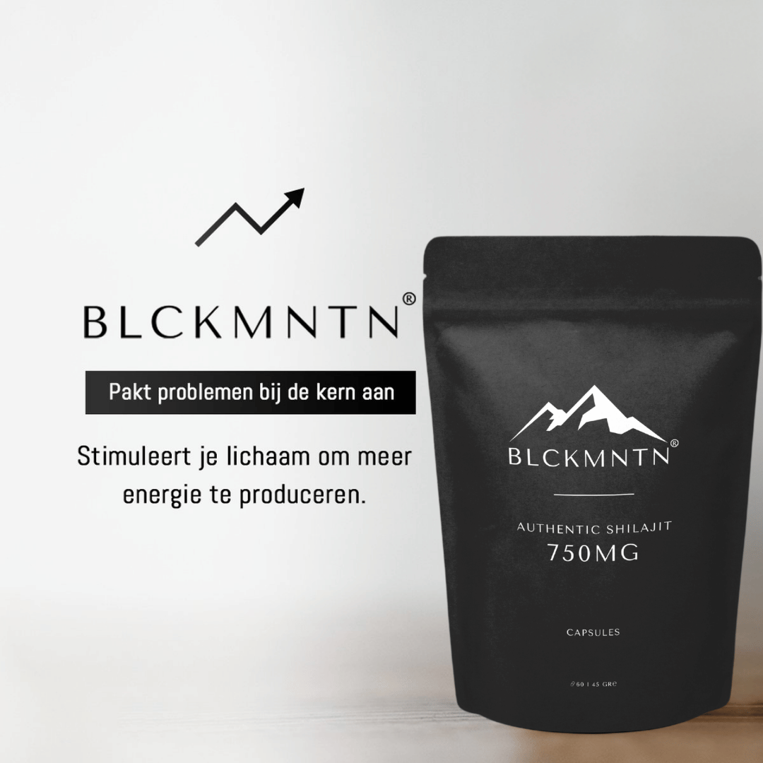 BLCKMNTN® Authentic Shilajit Hars + Caps Bundel