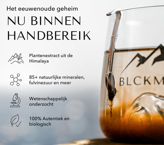 BLCKMNTN® Authentic Shilajit | Incl. E-book