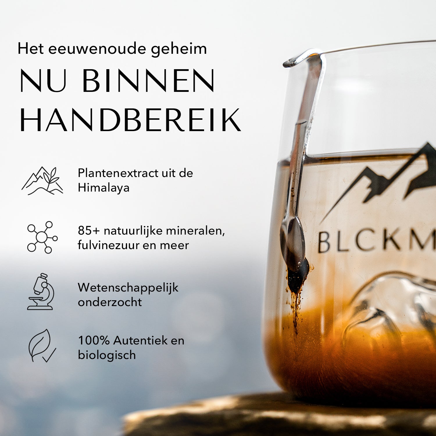 BLCKMNTN® Authentic Shilajit | Incl. E-book