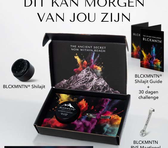 BLCKMNTN® Authentic Shilajit | Incl. E-book