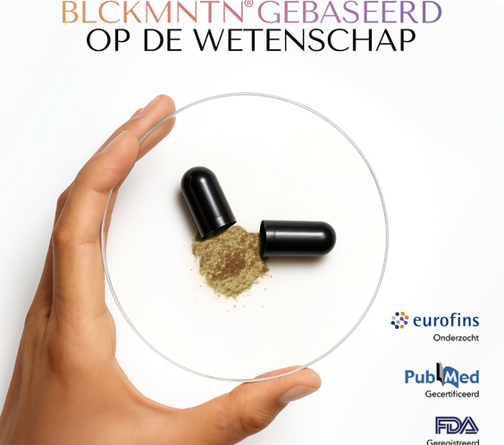 BLCKMNTN® Authentic Shilajit 60 Caps 750MG Puurste Shilajit